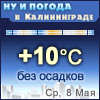 Ну и погода в Калининграде - Поминутный прогноз погоды